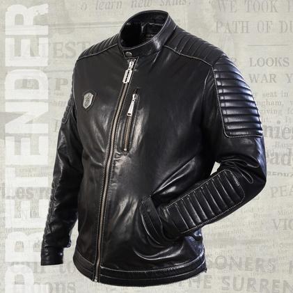 Кожаная куртка Avenger 2 black